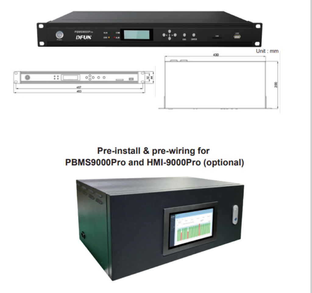 Главный контроллер системы мониторинга батареи PBMS9000Pro