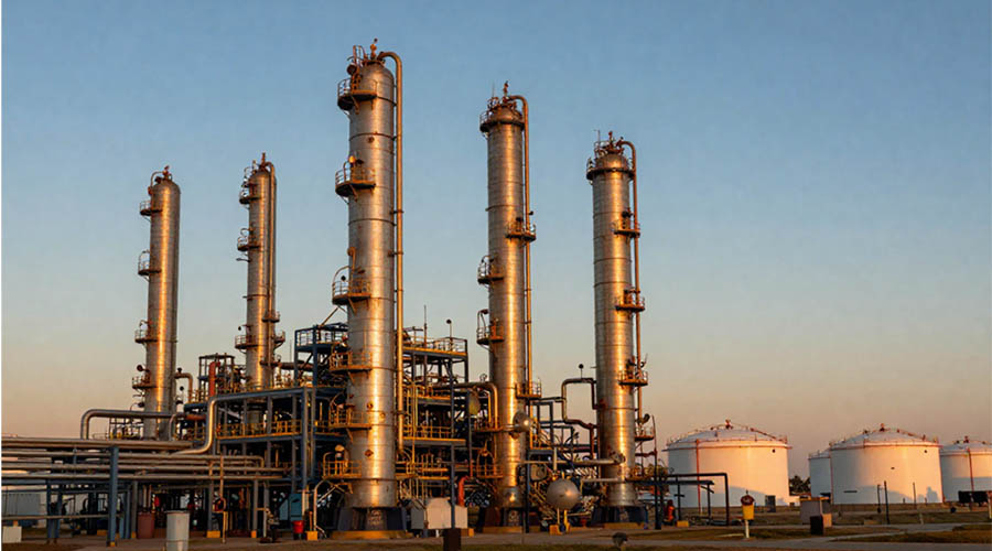 Аккумуляторная система на нефтеперерабатывающем заводе